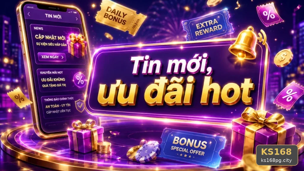 Giải Mã Biểu Tượng Tin Tức KS168 Và Quy Trình Cập Nhật Ưu Đãi Trên ks168pg.city