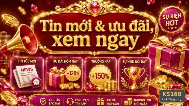 Tổng Hợp Câu Hỏi Thực Tế Về Tin Tức, Ưu Đãi Và Điều Kiện Khuyến Mãi KS168 Trên ks168pg.city